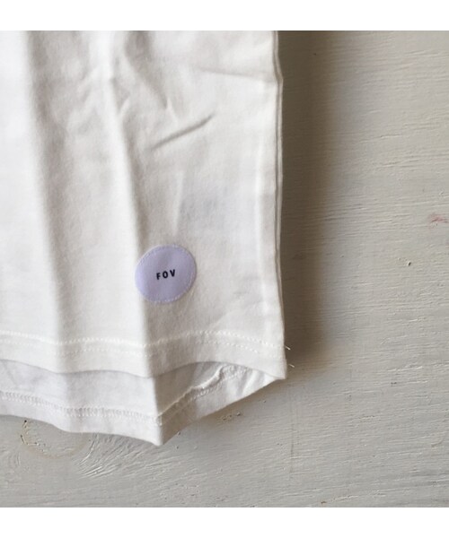 cache cache（カシュ カシュ）の「FOV  PLAIN Tシャツ(ホワイト)（Tシャツ/カットソー・キッズ・その他）」の3枚目の写真