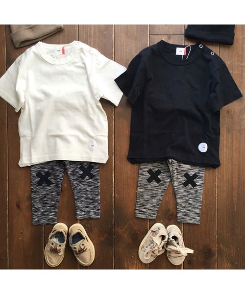 cache cache（カシュ カシュ）の「FOV  PLAIN Tシャツ(ホワイト)（Tシャツ/カットソー・キッズ・その他）」の4枚目の写真