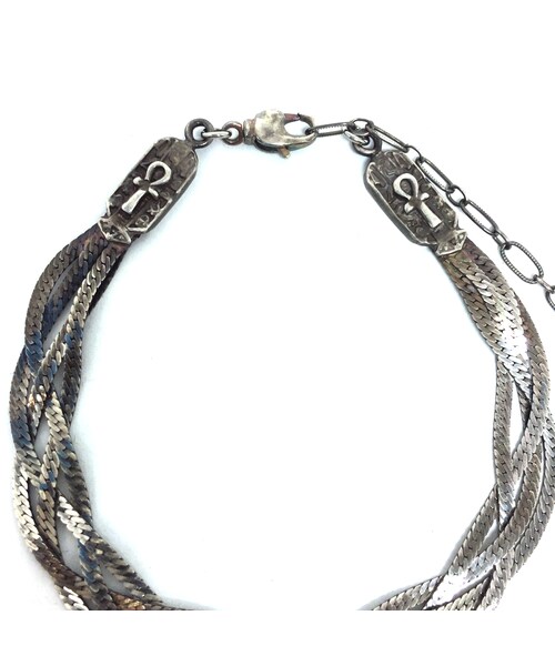 gunda（ガンダ）の「gunda＜ガンダ ＞BRAID BRACELET[ ブレイド ブレスレット]（ネックレス・メンズ・その他）」の4枚目の写真