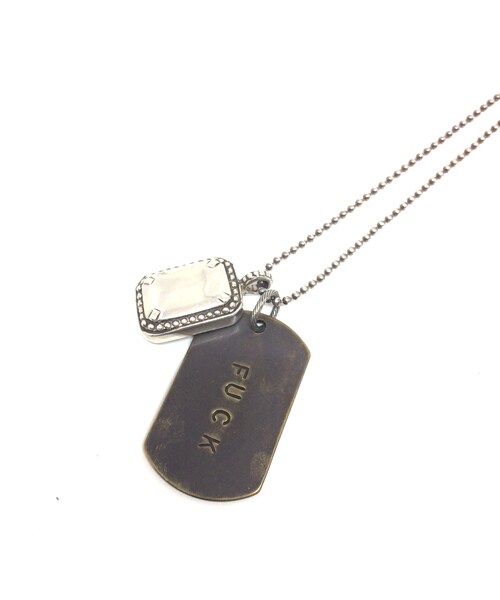 gunda（ガンダ）の「【AW2017】gunda＜ガンダ ＞DOG TAG NECKLACE[ ドッグタグ ネックレス]（ネックレス・メンズ・その他）」の2枚目の写真