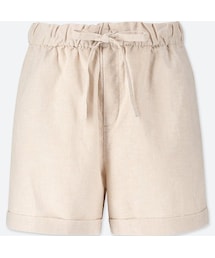 UNIQLO | コットンリネンイージーショートパンツ(その他パンツ)