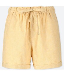UNIQLO | コットンリネンイージーショートパンツ(その他パンツ)