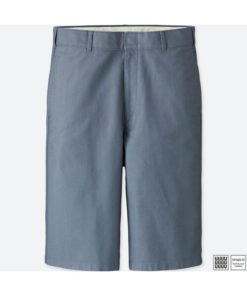 UNIQLO（ユニクロ）の「チノスリークォーターパンツ（その他パンツ・メンズ・BLACK 09/BEIGE 32/GRAY 05/PURPLE 74・L/XL/M/S/XXL）」の2枚目の写真