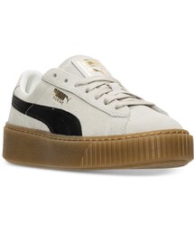 PUMA | Puma Women's Suede Platform Casual Sneakers from Finish Line(その他シューズ)