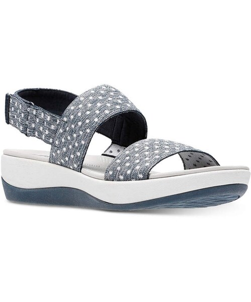 Clarks（クラークス）の「Clarks Collection Women's Arla Jacory Flat Sandals Women's Shoes（その他シューズ・レディース・Black/Brown/Blue・10M/11M/5M/6M/7.5M/7M/8.5M/8M/9.5M/9M）」の3枚目の写真