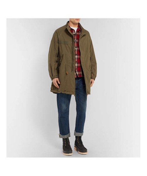 VISVIM(ビズビム)の「visvim Grizzly Panelled Suede, Twill And Rubber Boots(ブーツ・メンズ・Black・Us9.5/Us11/Us10/Us9/Us8)」の4枚目の写真