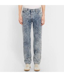 メゾン　マルジェラ　デニム　オリーブグリーン Maison Margiela - 【Last1 Size36】 デニムジーンズ スラッシュ
