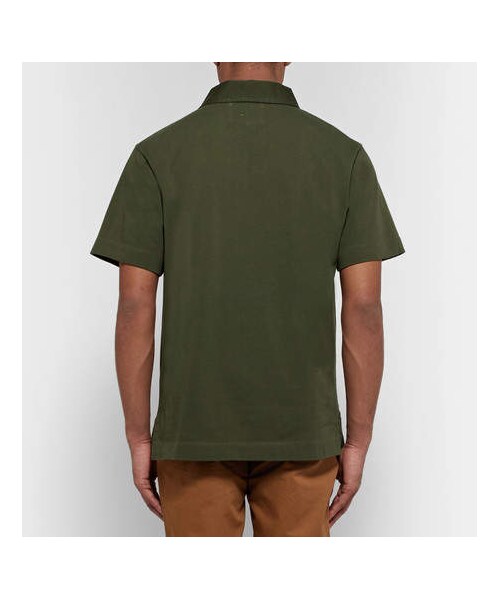 MARGARET HOWELL ポロシャツ M MARGARET HOWELL（マーガレットハウエル）の「SOFT MESH COTTON