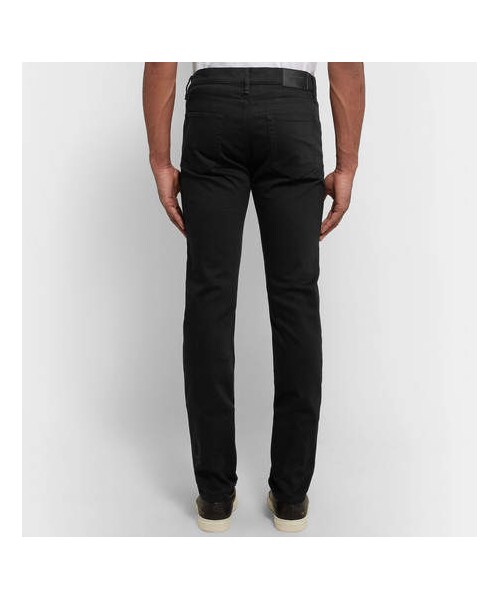 BURBERRY（バーバリー）の「Burberry Slim-Fit Stretch-Denim Jeans（デニムパンツ・メンズ・Black・30/28）」の4枚目の写真