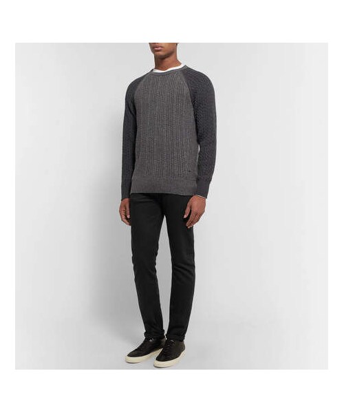 BURBERRY（バーバリー）の「Burberry Slim-Fit Stretch-Denim Jeans（デニムパンツ・メンズ・Black・30/28）」の5枚目の写真