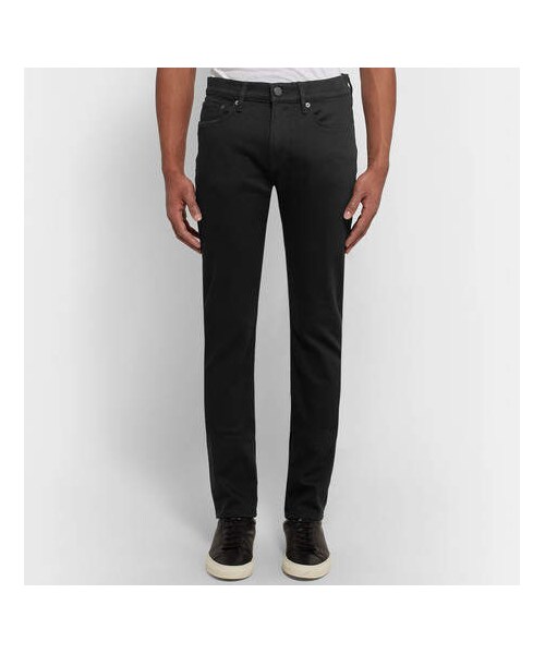 BURBERRY（バーバリー）の「Burberry Slim-Fit Stretch-Denim Jeans（デニムパンツ・メンズ・Black・30/28）」の2枚目の写真