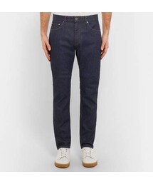 デニム・ジーパン Zegna White Denim Jeans White Stretch Linen and Cotton Jeans SS25 26692933 | Zegna US
