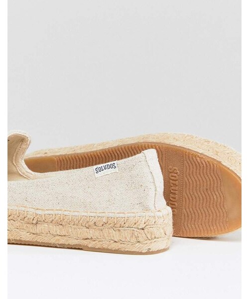 SOLUDOS（ソルドス）の「Soludos Flamingo Platform Espadrilles（その他シューズ・レディース・Beige・Us 7/Us 9/Us 6/Us 5/Us 10/Us 8）」の2枚目の写真
