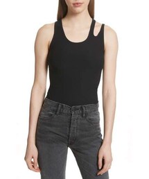 HELMUT LANG（ヘルムートラング）の「Helmut Lang Slash Shoulder Tank