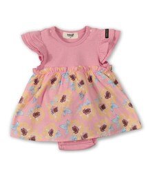 RADCHAP | ヒマワリプリント半袖カバーオール(ロンパース)