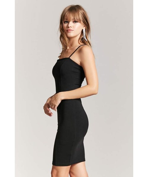 FOREVER 21(フォーエバー トゥエンティーワン)の「Forever 21 Cami Bodycon Mini Dress(ワンピース・レディース・Black/Red/Purple・Small/Medium/Large)」の6枚目の写真