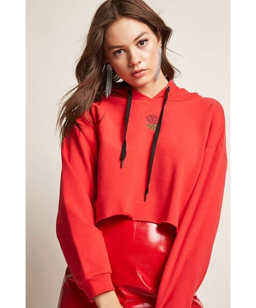 red hoodie forever 21