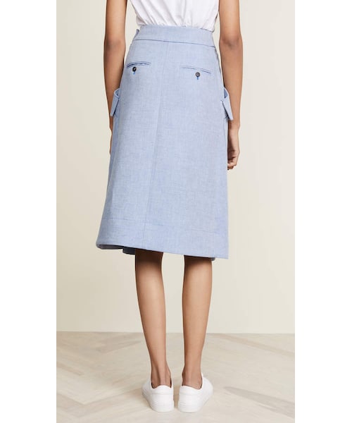 CARVEN カルヴェン 清々しく スカート ホワイト