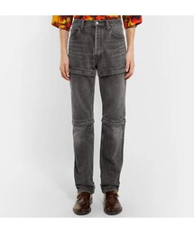 BALENCIAGA（バレンシアガ）の「Balenciaga Zip-Panelled Denim Jeans