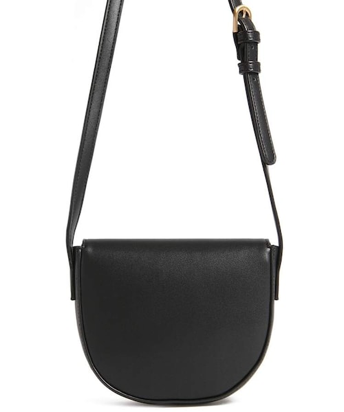 FOREVER 21（フォーエバー トゥエンティーワン）の「Forever 21 Faux Leather Crossbody Saddle Bag（ショルダーバッグ・レディース・Orange/Black・One Size）」の8枚目の写真