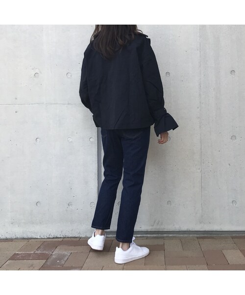 copine（コピン）の「【カーキのみ最後の再入荷！】キャンディー袖ミリタリージャケット(2color)【クリックポスト対象商品】（ミリタリージャケット・レディース・その他）」の12枚目の写真