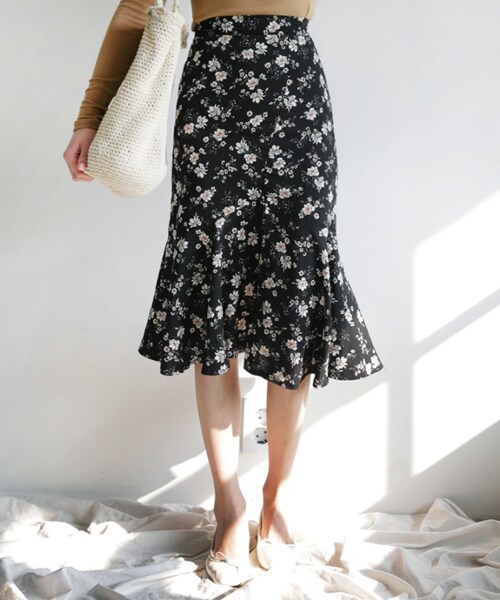 DHOLIC（ディーホリック）の「2TYPEマーメイドスカート（スカート・レディース・イエロー/ブラック/その他・FREE）」の3枚目の写真