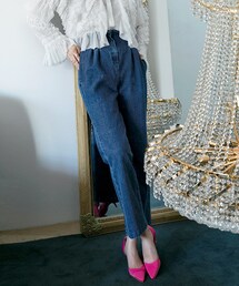 DINT | ロッジハイウエストデニムパンツ(デニムパンツ)