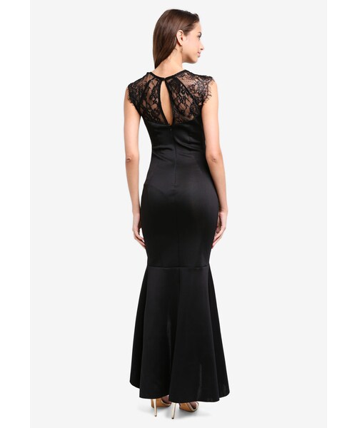 lipsy choker maxi dress
