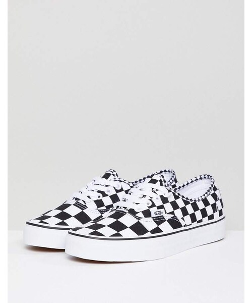 VANS(バンズ)の「Vans Authentic Sneakers In Mixed Checkerboard(スニーカー・レディース・Checkerboard・Us 6.5/Us 5.5/Us 11/Us 9.5/Us 8.5/Us 7.5/Us 10.5/Us 9/Us 7/Us 6/Us 8/Us 10)」の3枚目の写真