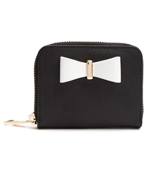 Forever 21 Faux Leather Bow Wallet 