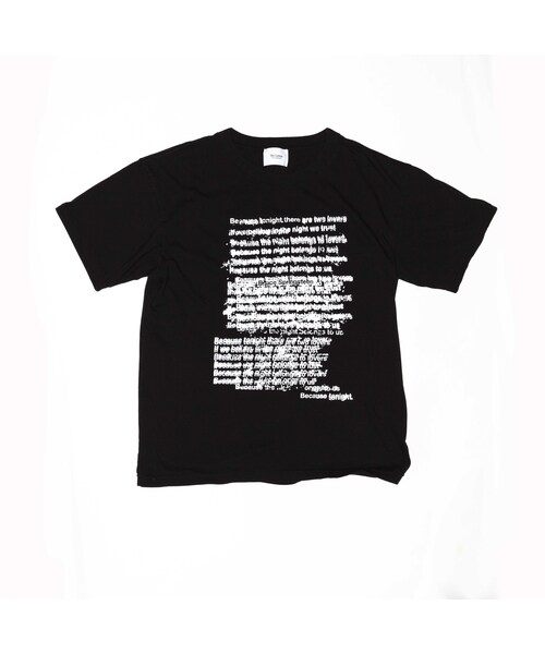 the letters because the  night tシャツ