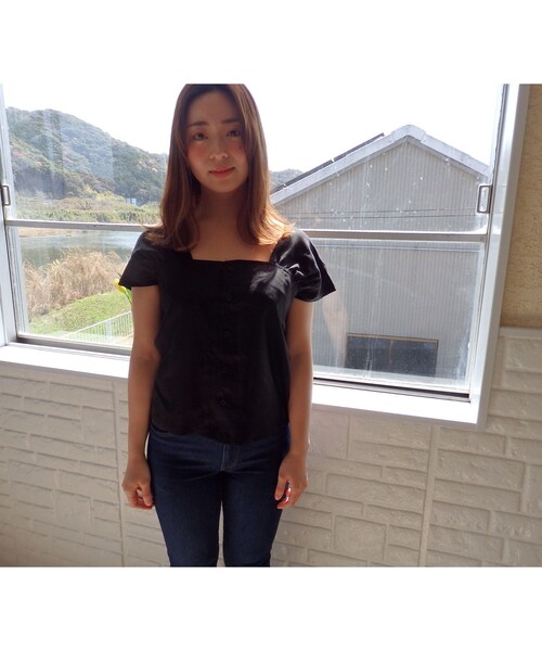 favori（ファヴォリ）の「square blouse（シャツ/ブラウス・レディース・その他）」の10枚目の写真