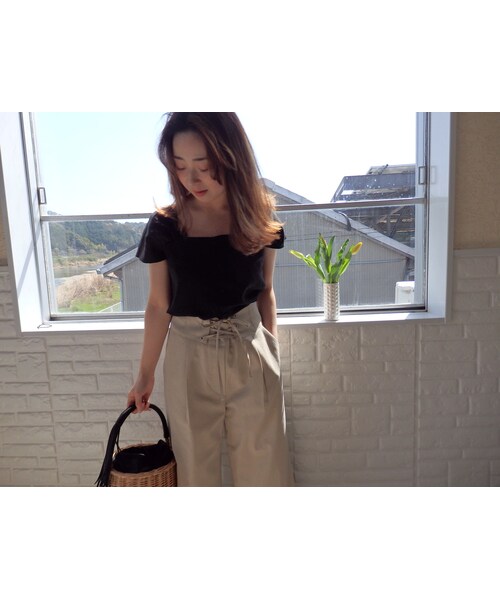 favori（ファヴォリ）の「square blouse（シャツ/ブラウス・レディース・その他）」の2枚目の写真