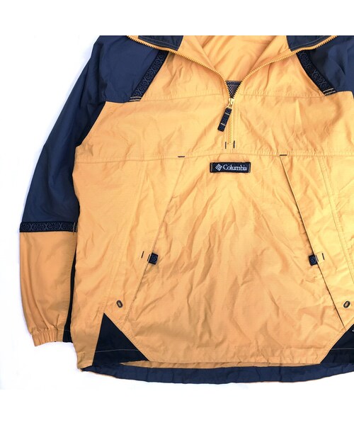 old Columbia GRT black nylon fishing jacket 古着 ナイロンジャケット コロンビア フィッシングジャケット 90s 00s 90s Colombia コロンビア ナイロンジャケット フィッシング