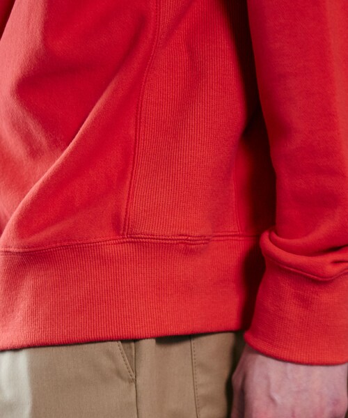 LIDNM（リドム）の「ヘビーウェイトパーカー（パーカー・メンズ・レッド・S/M/L）」の5枚目の写真