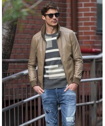 wjk（ダヴルジェイケイ）の「leather rib truck（）」 - WEAR