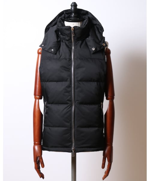wjk（ダヴルジェイケイ）の「simple hooded down vest（）」 - WEAR