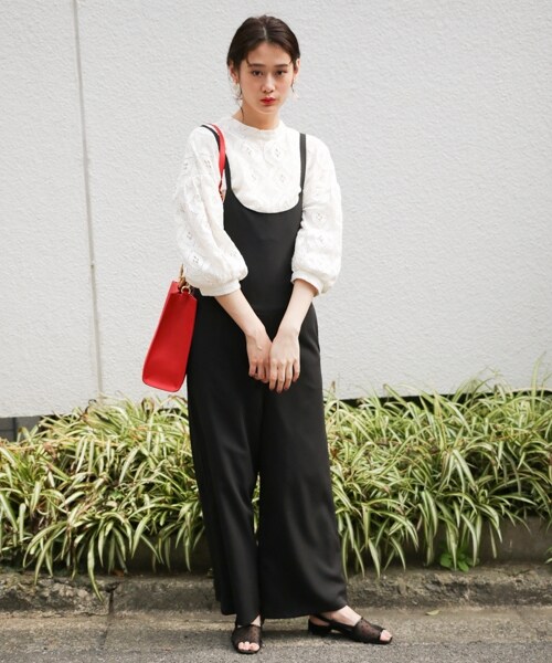 Pageboy ページボーイ の バックリボンキャミサロペット ワンピース ドレス Wear