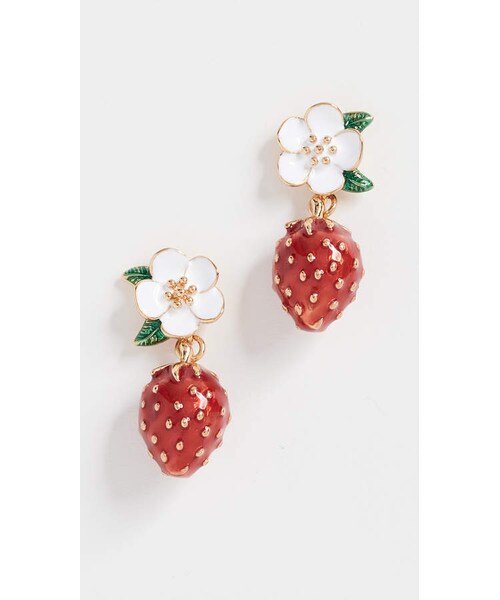 kate spade new york（ケイトスペード ニューヨーク）の「Kate Spade New York Picnic Perfect Strawberry Drop Earrings