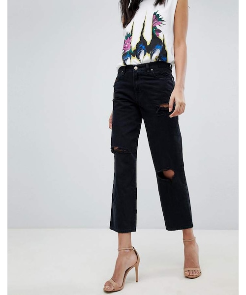 DIESEL(ディーゼル)の「Diesel Niclah Wide Leg Jean with DIESEL(ディーゼル)の「Diesel Niclah Wide Leg Jean with