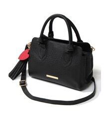 GRL | ハートチャーム付きハンドバッグ(ハンドバッグ)