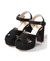 GRL | プラットフォームスエードサンダル(サンダル)