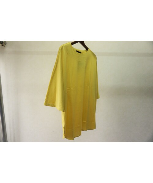 ato(アトウ)の「ato ビッグシルエットカットソー(イエロー)(Tシャツ/カットソー・メンズ・その他)」の4枚目の写真