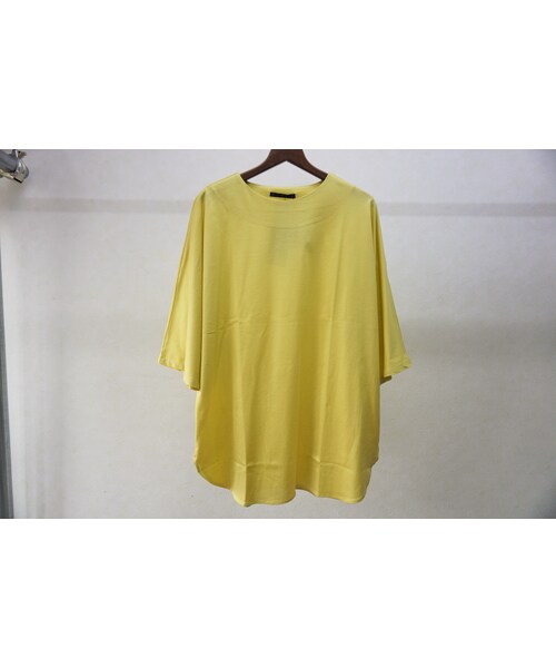 ato(アトウ)の「ato ビッグシルエットカットソー(イエロー)(Tシャツ/カットソー・メンズ・その他)」の1枚目の写真