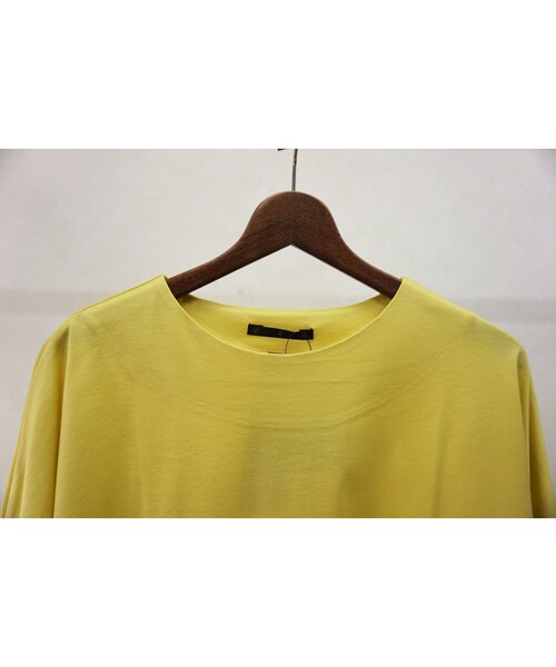 ato(アトウ)の「ato ビッグシルエットカットソー(イエロー)(Tシャツ/カットソー・メンズ・その他)」の2枚目の写真