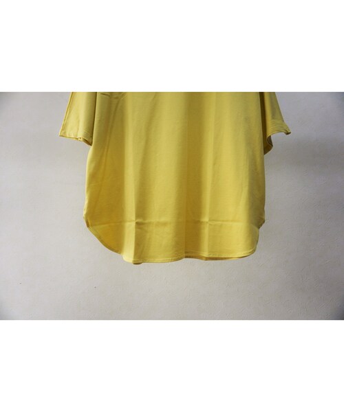 ato(アトウ)の「ato ビッグシルエットカットソー(イエロー)(Tシャツ/カットソー・メンズ・その他)」の3枚目の写真