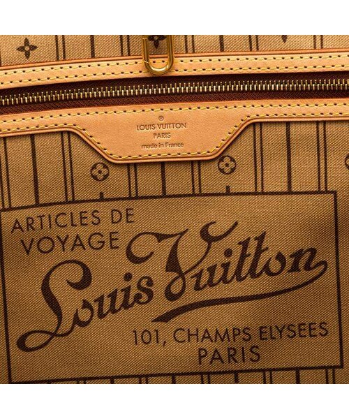 LOUIS VUITTON（ルイヴィトン）の「Monogram Canvas Neverfull GM Bag（トートバッグ・レディース・Brown）」の4枚目の写真