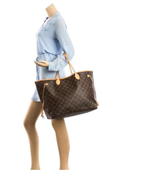 LOUIS VUITTON（ルイヴィトン）の「Monogram Canvas Neverfull GM Bag（トートバッグ・レディース・Brown）」の6枚目の写真