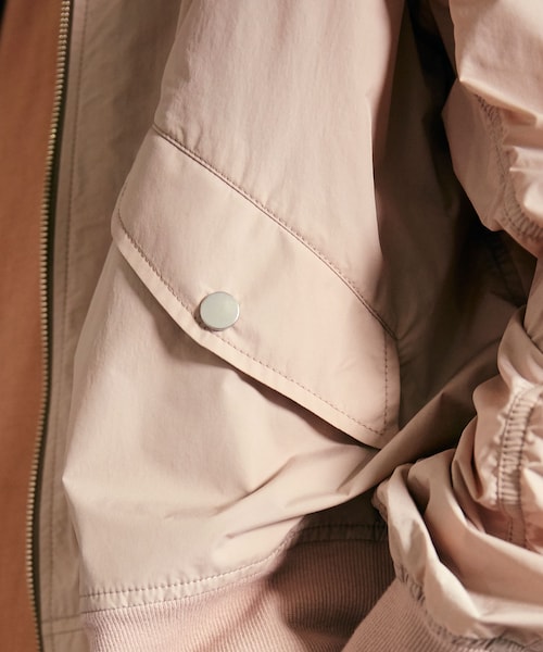 LIDNM（リドム）の「オーバーサイズL2-B（MA-1・メンズ・ピンク・M/L）」の6枚目の写真