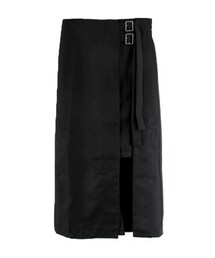 STYLEBLOCK | シルケットツイルラップレイヤード風スカート(スカート)